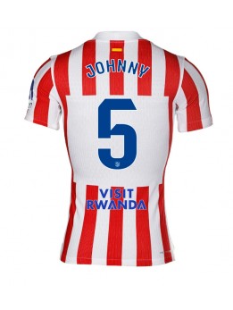 Billige Atletico Madrid Johnny Cardoso #5 Hjemmedrakt 2025-26 Kortermet